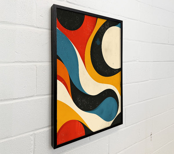Yellow Swirls And Circles