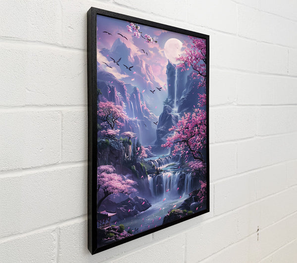 Pink Waterfall Dreams
