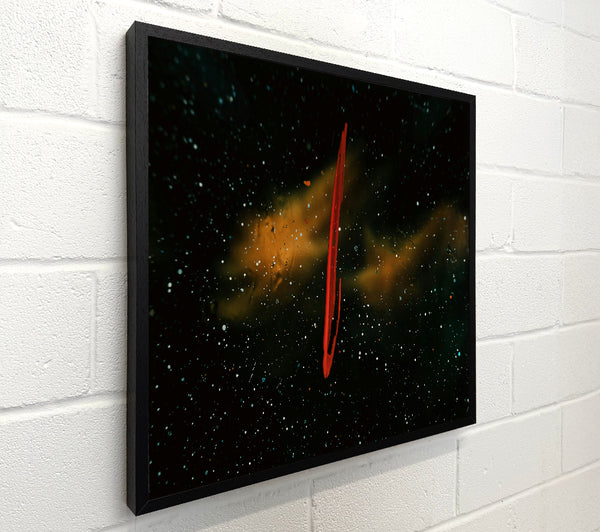 Red Streak In A Galaxy