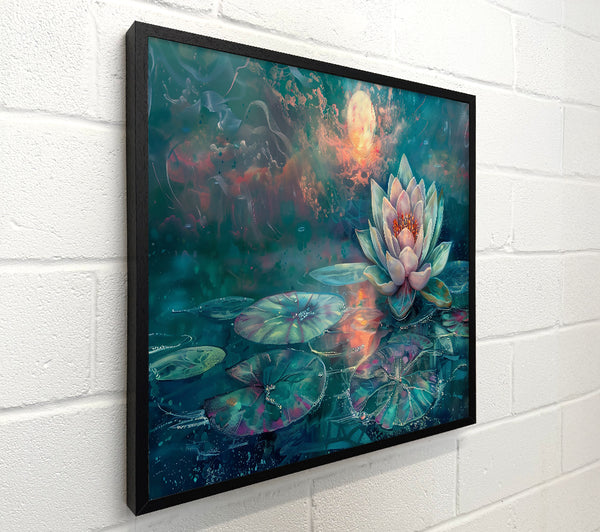 Azure Lotus Bloom