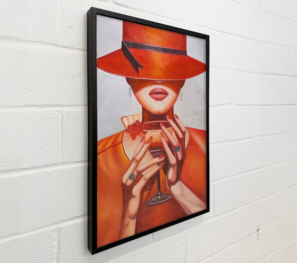 Cocktail Orange Woman