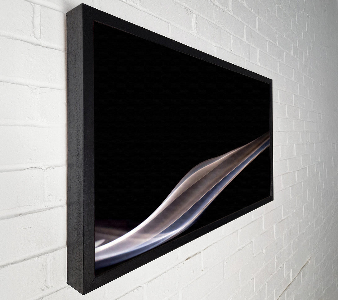  A Canvas Print of Silver Smoke Dance Canvas Print