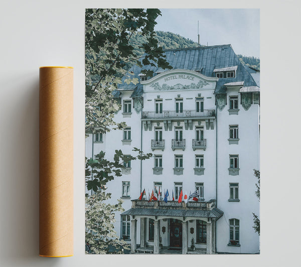 White Palace Flags Giclee Print