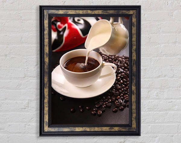 Coffee With Milk Framed Print
