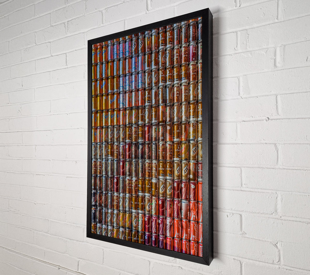  A Canvas Print of Copper Can Symphony Canvas Art