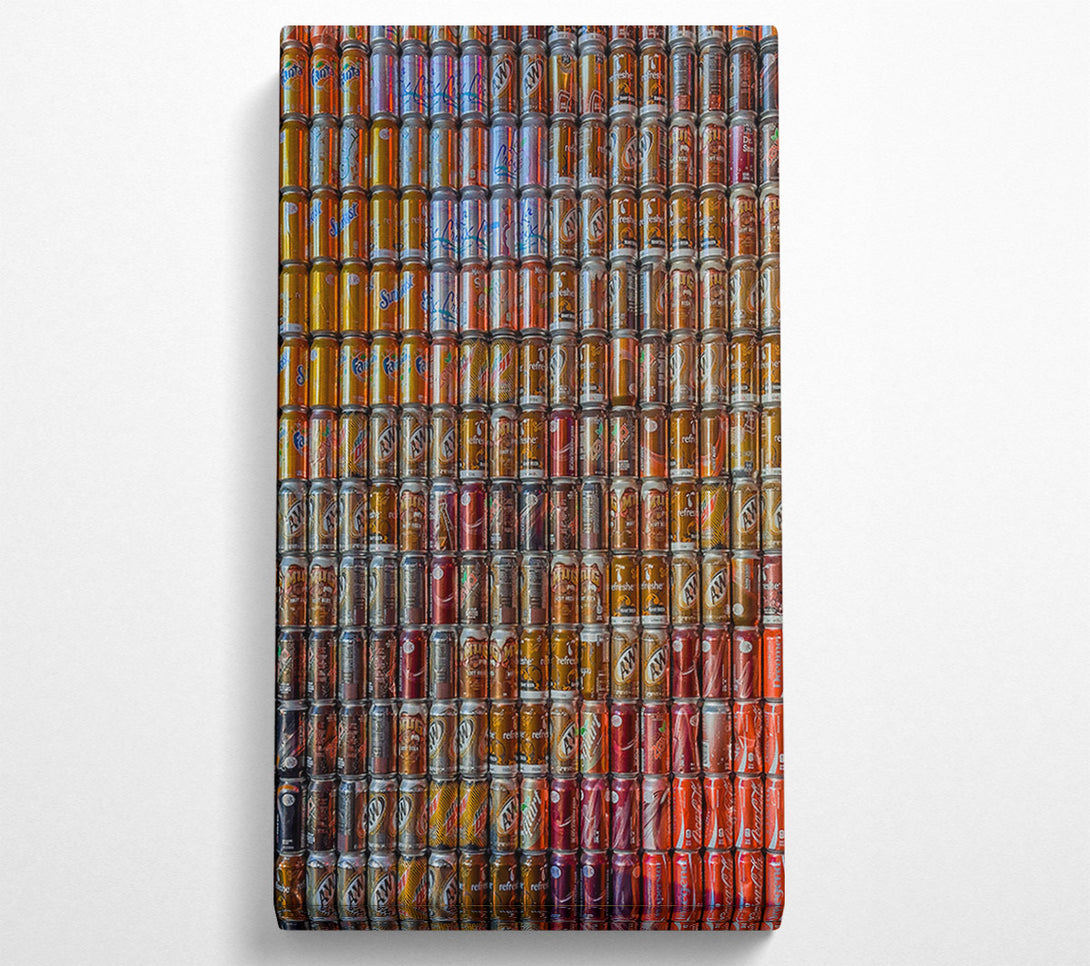  A Canvas Print of Copper Can Symphony Canvas Art
