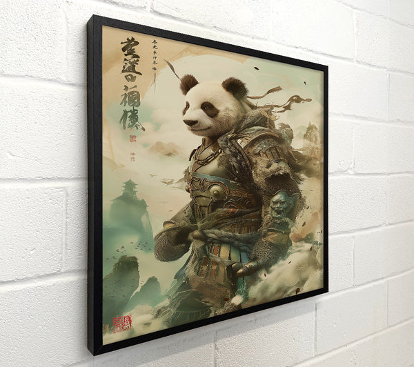 Golden Panda Warrior