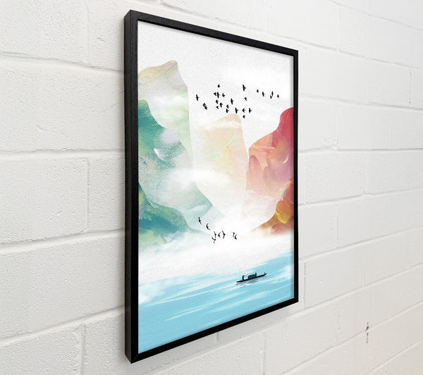 Collage Of Flight And Boats