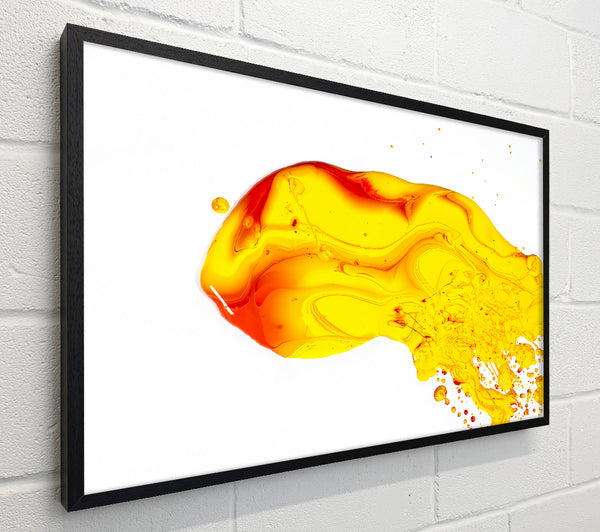 Golden Abstract Splashes