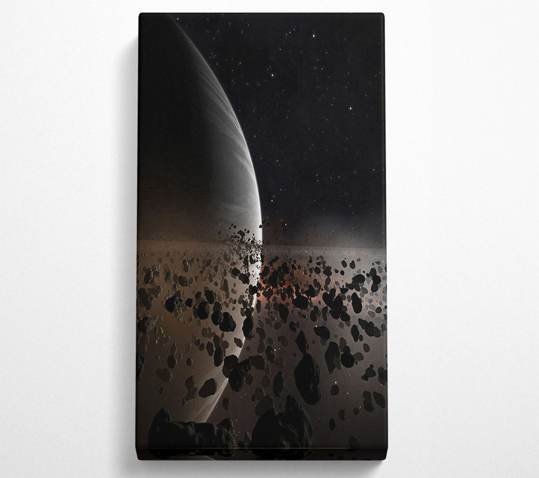  A Canvas Print of Collided Canvas Art