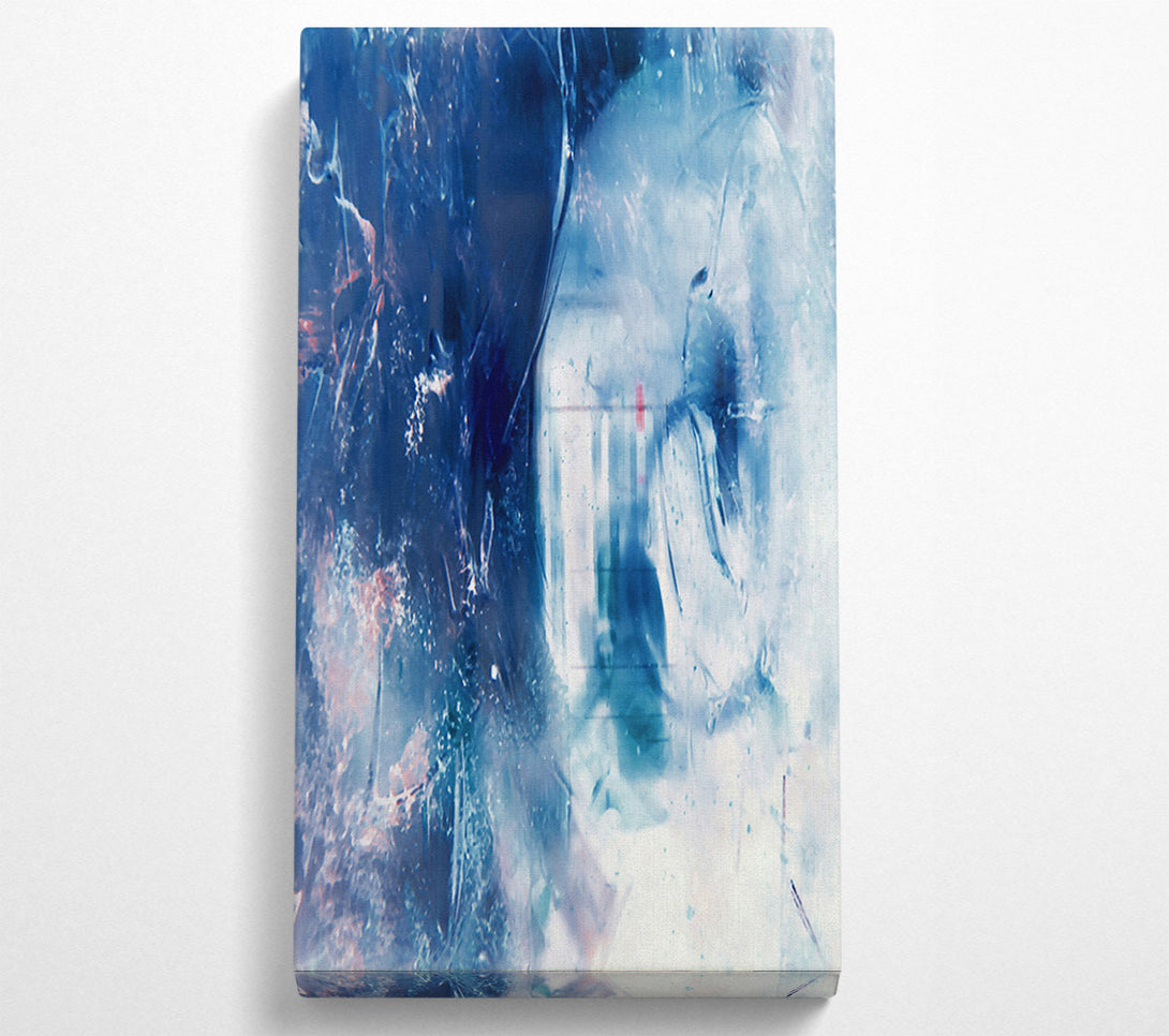  A Canvas Print of Azure Through Glass Canvas Art