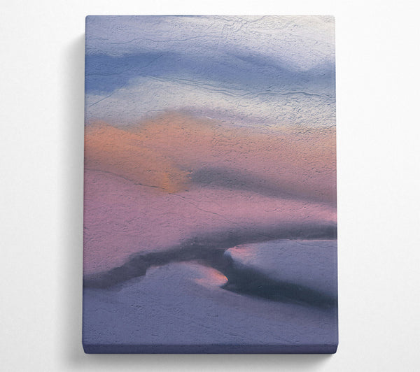  A Canvas Print of Lavender Sky Hues Canvas Art