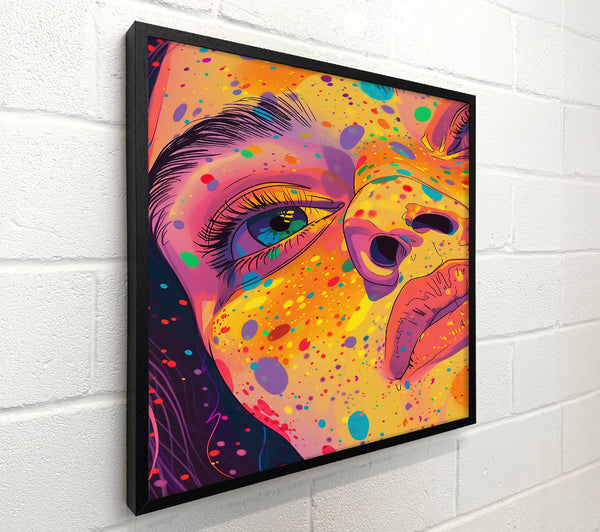 Yellow Dotted Gaze