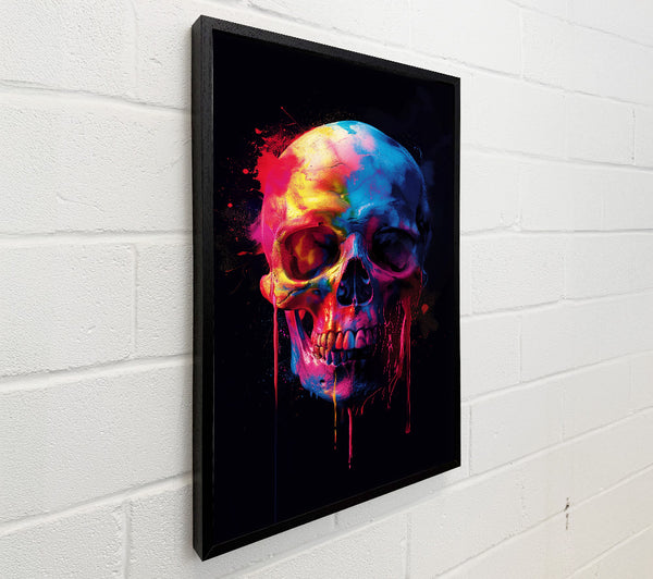 Colour Explosion Skull