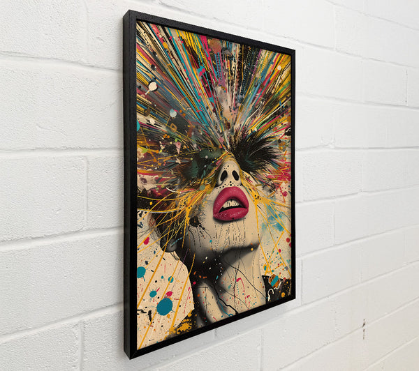 Colour Jets From Face