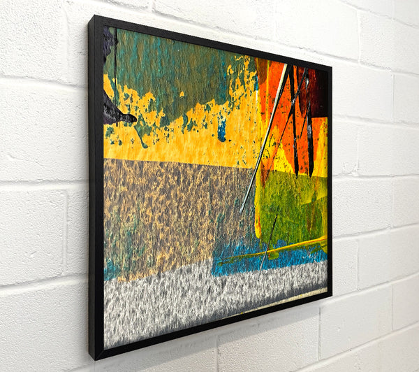 Yellow Hues Of Abstract
