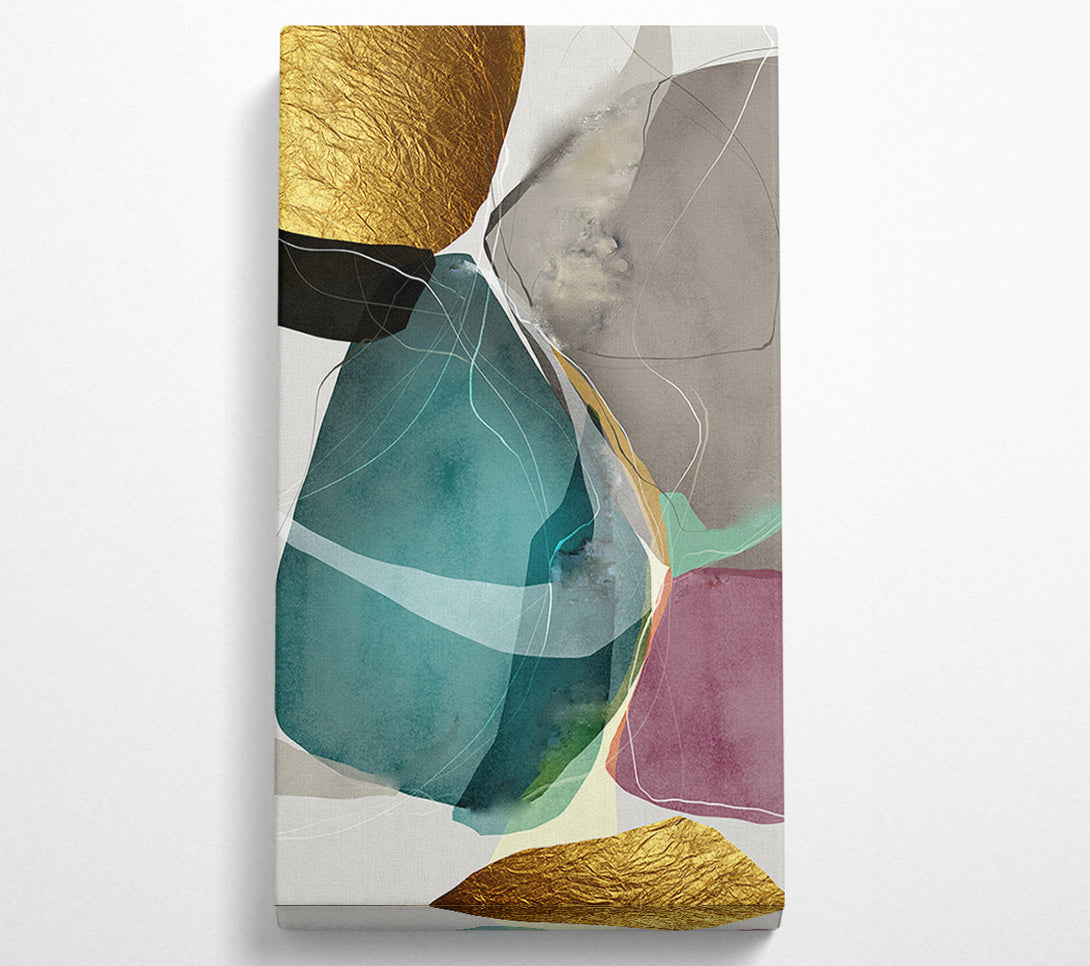  A Canvas Print of Colour Tiles Canvas Print