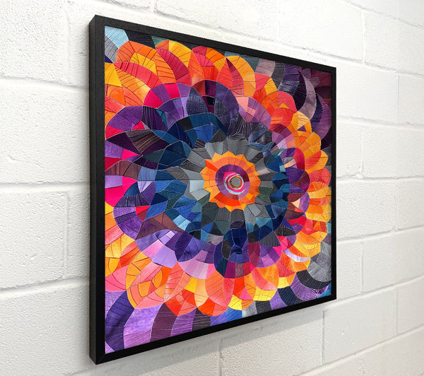 Orange Mosaic Bloom
