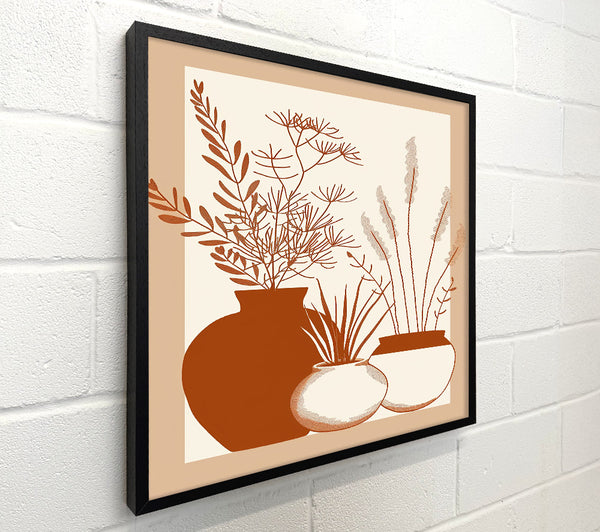 Terracotta Vase Still Life