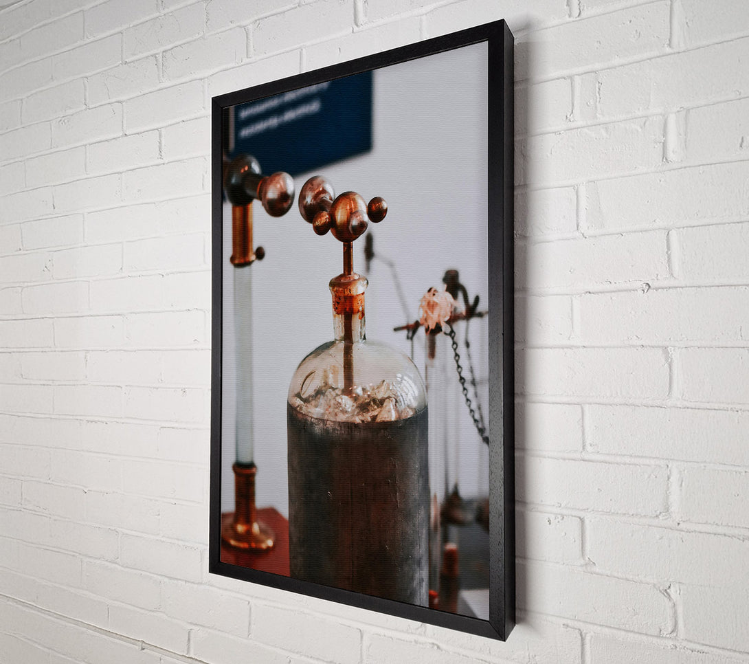  A Canvas Print of Copper And Glass Vessel Canvas Art