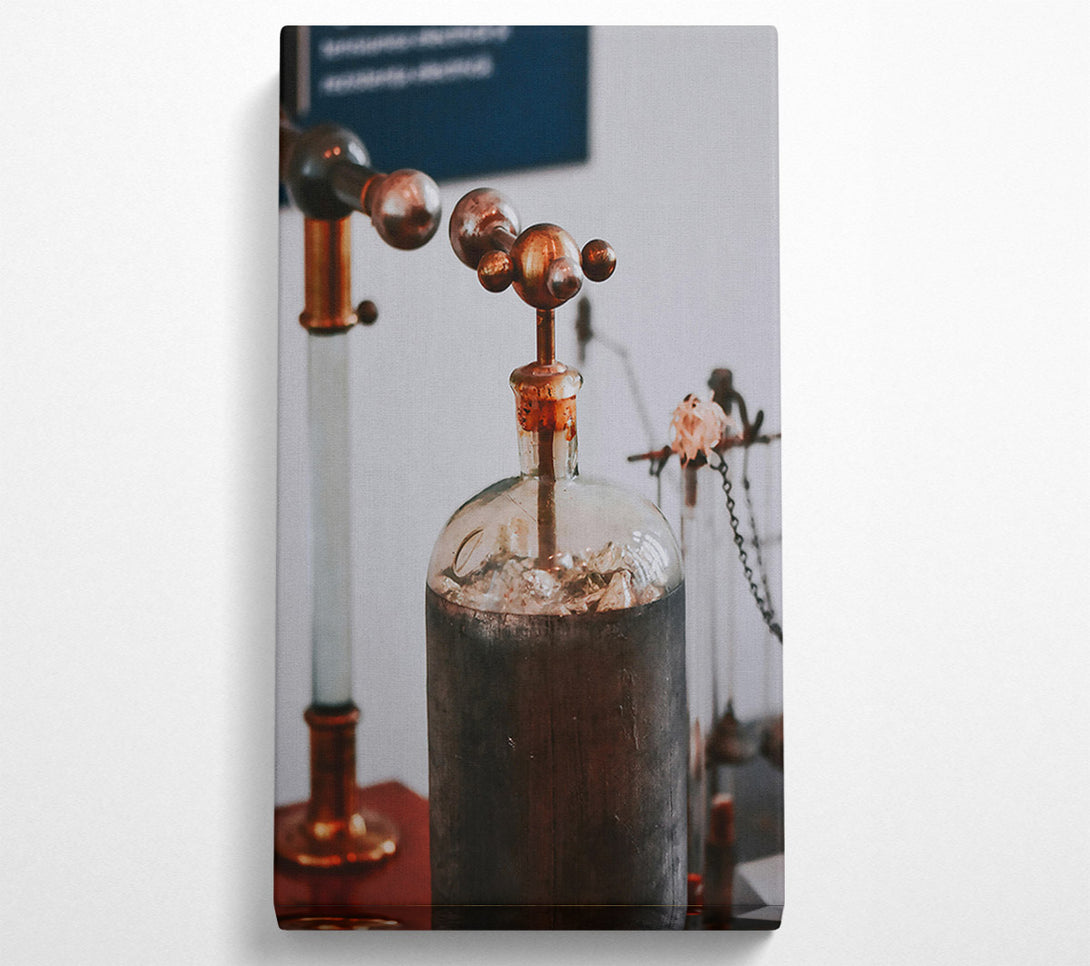 A Canvas Print of Copper And Glass Vessel Canvas Art