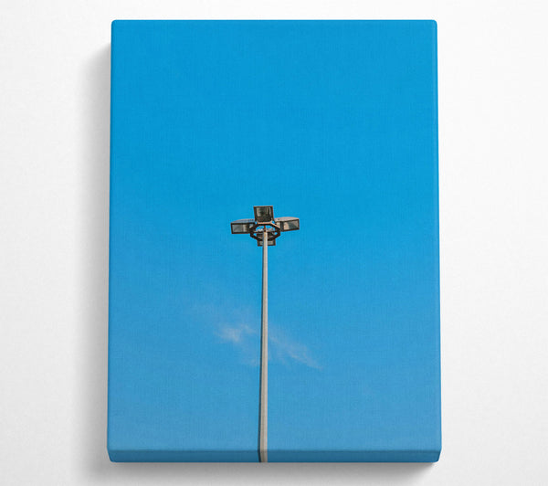  A Canvas Print of Azure Sky Spotlight Canvas Art