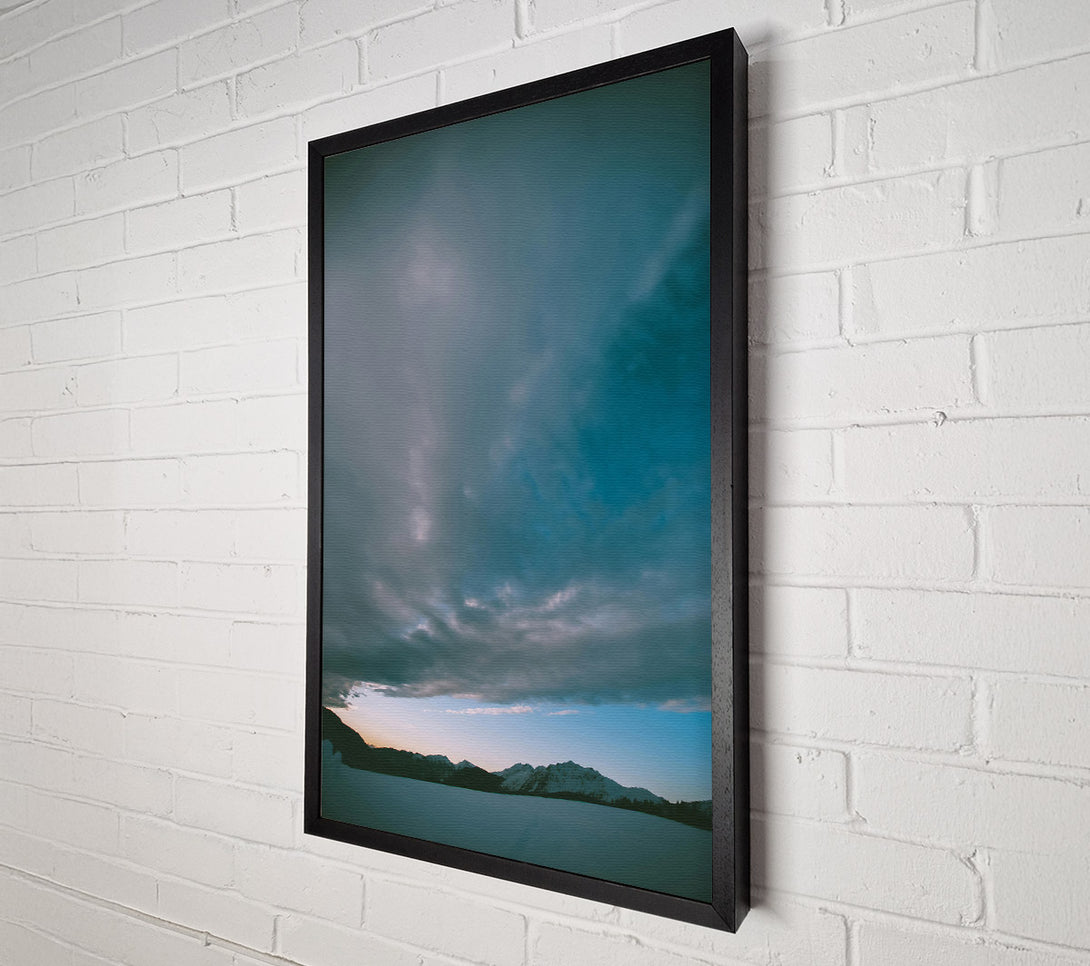  A Canvas Print of Blue Mountains Dusk Canvas Art