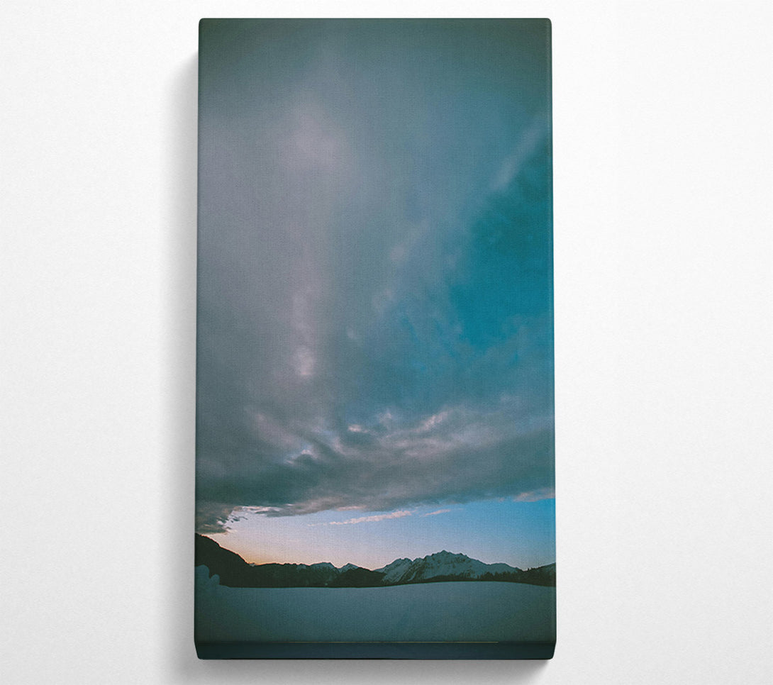  A Canvas Print of Blue Mountains Dusk Canvas Art