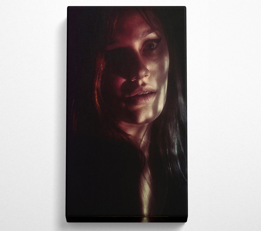  A Canvas Print of Crimson Shadows Canvas Wall Art