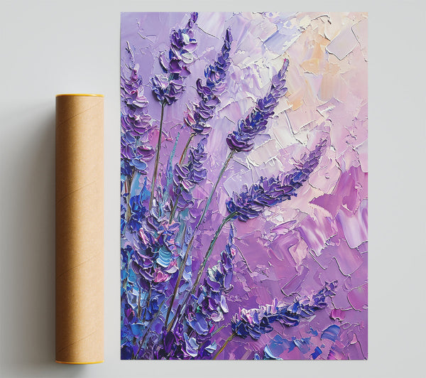 Purple Lavender Dreams Giclee Print