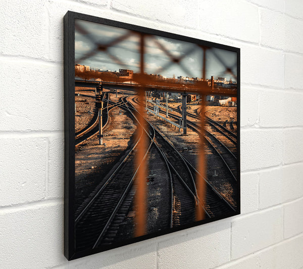 Orange Rust Tracks