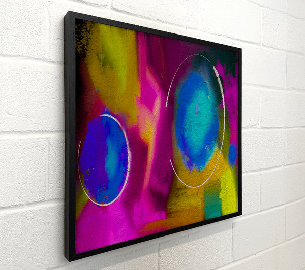 Pink And Blue Circles