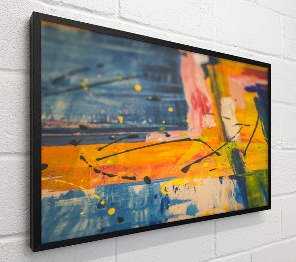 Orange Abstract Splashes