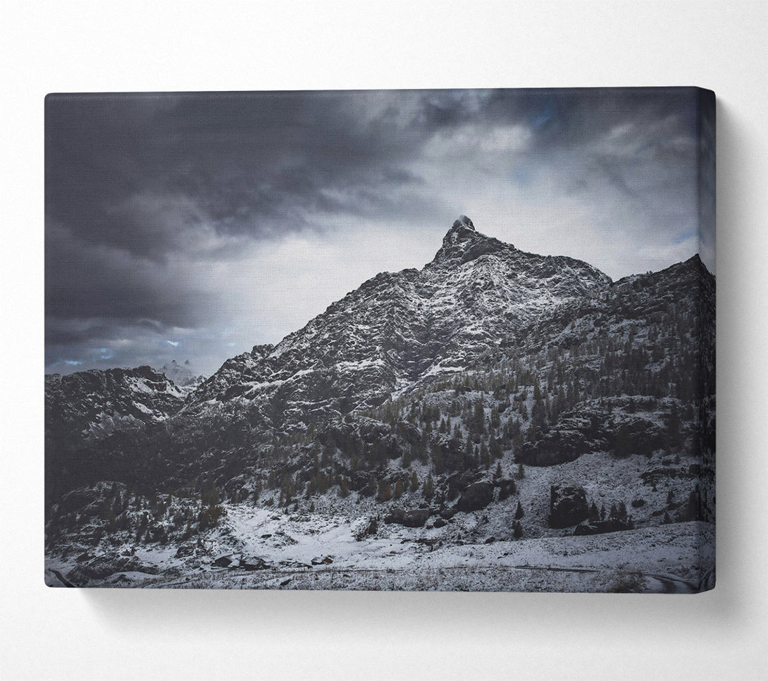 A Canvas Print of Grey Mountain Majesty Canvas Print