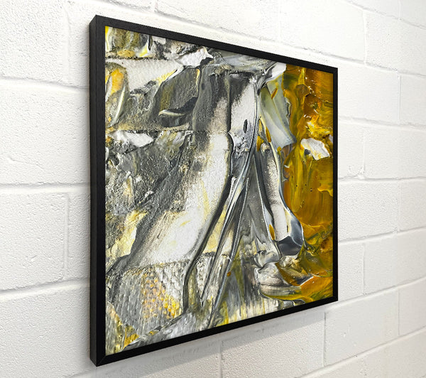 Golden Grey Abstract