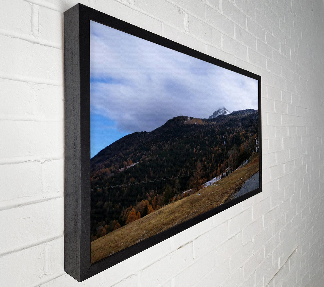  A Canvas Print of Brown Mountain Majesty Canvas Print