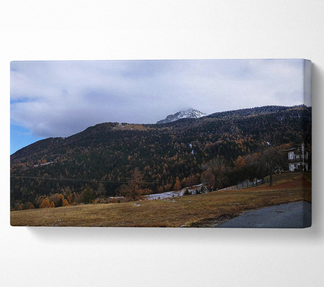  A Canvas Print of Brown Mountain Majesty Canvas Print
