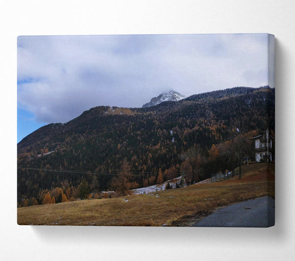 A Canvas Print of Brown Mountain Majesty Canvas Print