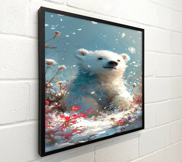 White Cub In Bloom.