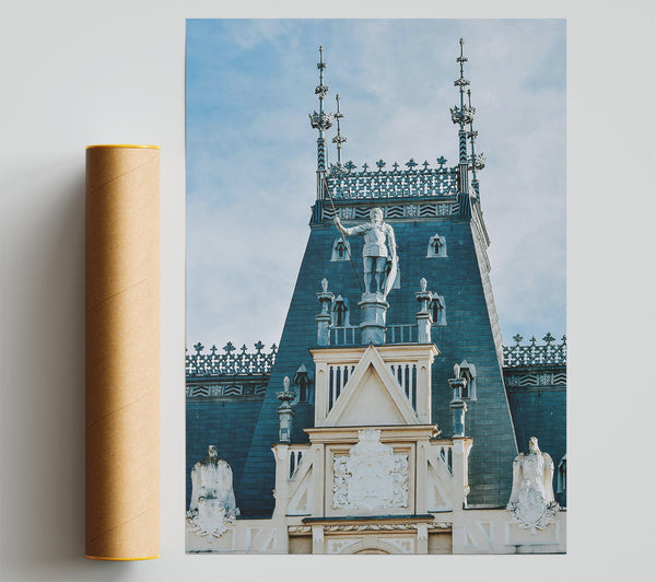 Azure Guardian'S Watch Giclee Print