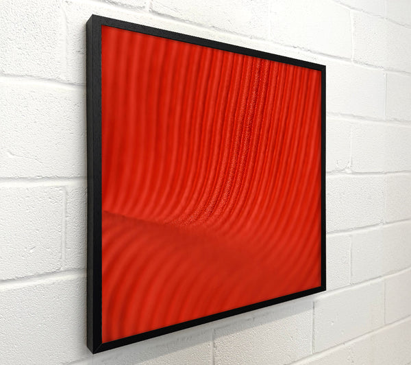 Crimson Ribbed Texture