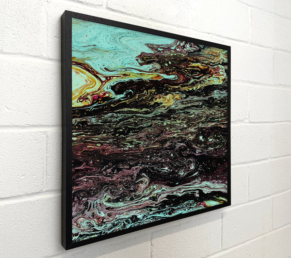 Teal Cosmic Flow