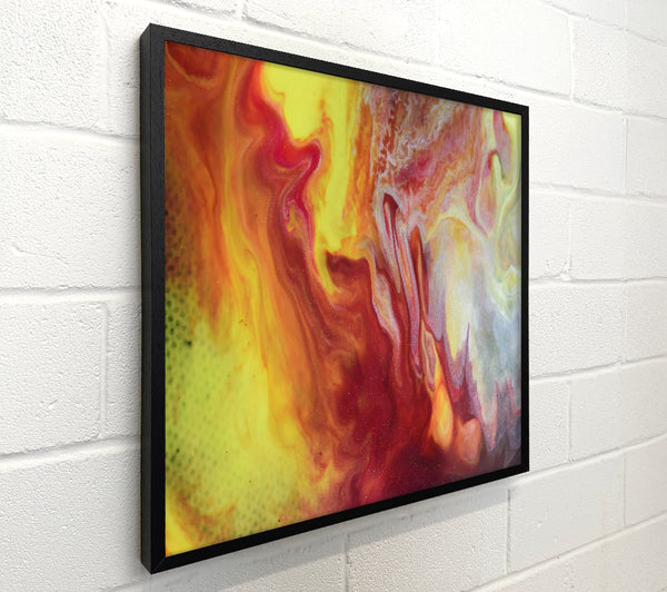 Yellow Swirls Of Fire