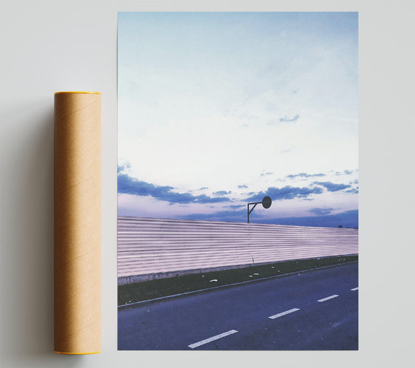 Blue Sky Wall Poster