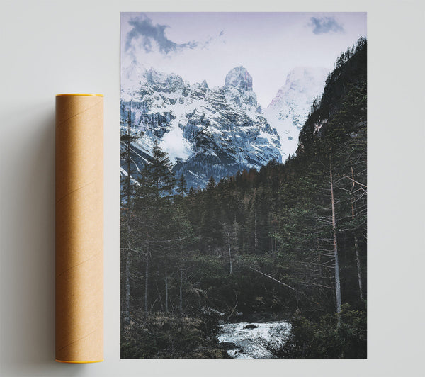 Blue Mountain Creek Giclee Print