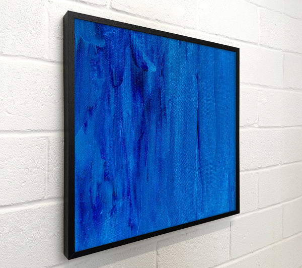 Cobalt Canvas Strokes