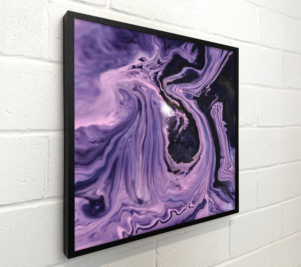 Lilac Cosmic Swirl