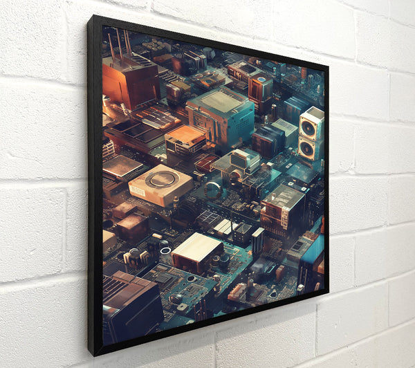 Teal Circuit City
