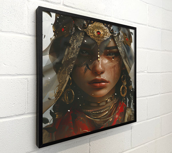 Crimson Queen'S Gaze