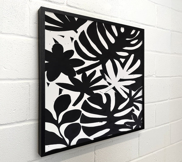 Black And White Foliage